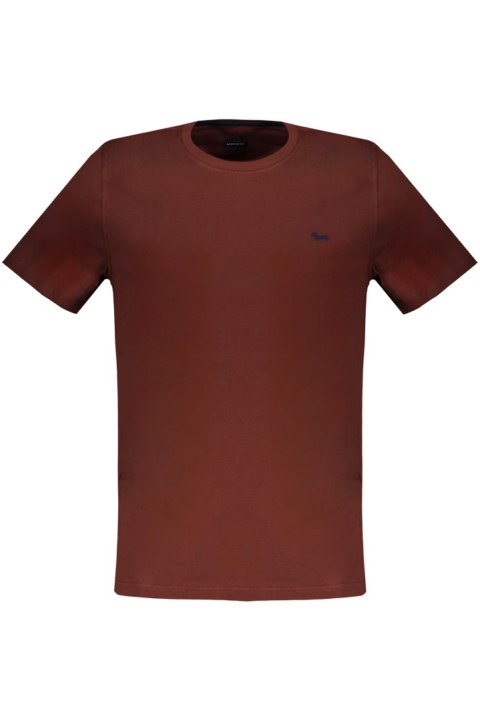 T-SHIRT MĘSKI Z KRÓTKIM RĘKAWEM HARMONT & BLAINE BRĄZOWY (Marrone) T-SHIRT MĘSKI Z KRÓTKIM RĘKAWEM HARMONT & BLAINE BRĄZOWY (Marrone)