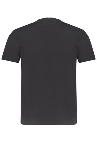 T-SHIRT MĘSKI Z KRÓTKIM RĘKAWEM KAPPA CZARNY (Nero)