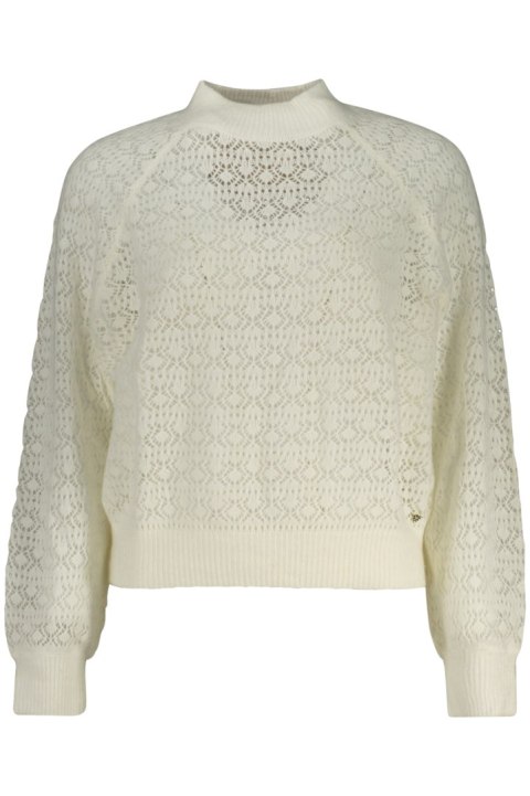 BIAŁY SWETER DAMSKI GUESS JEANS (Bianco) BIAŁY SWETER DAMSKI GUESS JEANS (Bianco)