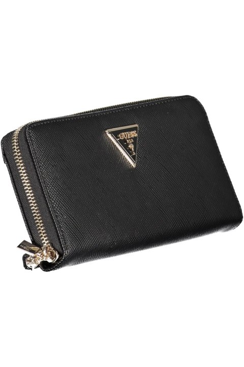 CZARNY PORTFEL DAMSKI GUESS JEANS (Nero)