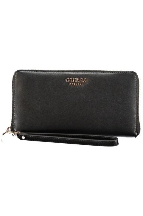CZARNY PORTFEL DAMSKI GUESS JEANS (Nero) CZARNY PORTFEL DAMSKI GUESS JEANS (Nero)
