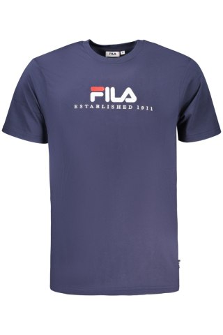 FILA MĘSKA KOSZULKA Z KRÓTKIM RĘKAWEM NIEBIESKA (Blu)