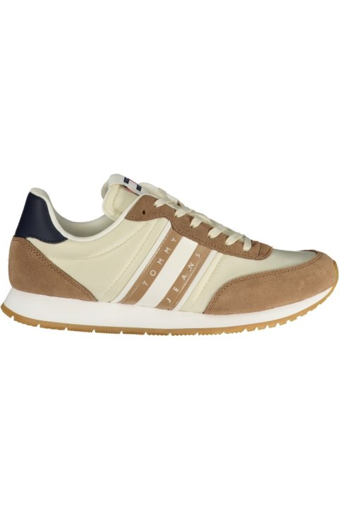 TOMMY HILFIGER MĘSKIE OBUWIE SPORTOWE BEŻOWE (Beige) TOMMY HILFIGER MĘSKIE OBUWIE SPORTOWE BEŻOWE (Beige)