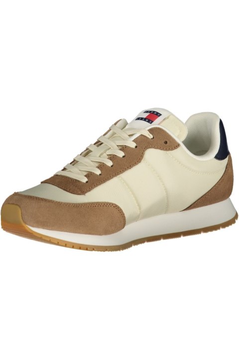 TOMMY HILFIGER MĘSKIE OBUWIE SPORTOWE BEŻOWE (Beige) TOMMY HILFIGER MĘSKIE OBUWIE SPORTOWE BEŻOWE (Beige)