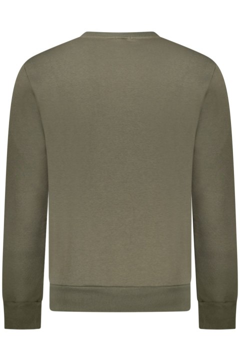 BLUZA Z KARABINEM BEZ ZAMKA MĘSKA ZIELONA (Verde) BLUZA Z KARABINEM BEZ ZAMKA MĘSKA ZIELONA (Verde)