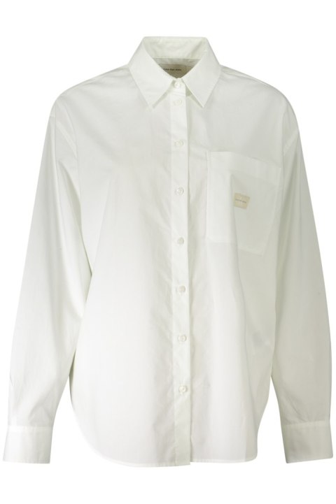 CALVIN KLEIN KOSZULA Z DŁUGIM RĘKAWEM DAMSKA BIAŁA (Bianco) CALVIN KLEIN KOSZULA Z DŁUGIM RĘKAWEM DAMSKA BIAŁA (Bianco)