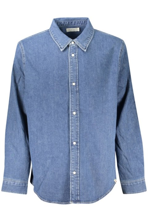 CALVIN KLEIN KOSZULA Z DŁUGIM RĘKAWEM MĘSKA NIEBIESKA (Blu) CALVIN KLEIN KOSZULA Z DŁUGIM RĘKAWEM MĘSKA NIEBIESKA (Blu)