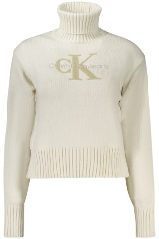 CALVIN KLEIN SWETER DAMSKI BIAŁY (Bianco)