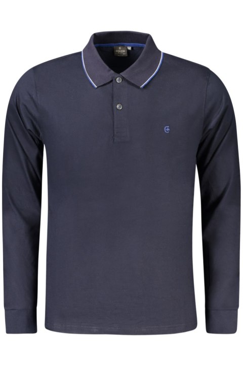 COVERI MOVING POLO DŁUGI RĘKAW MĘSKI NIEBIESKI (Blu) COVERI MOVING POLO DŁUGI RĘKAW MĘSKI NIEBIESKI (Blu)