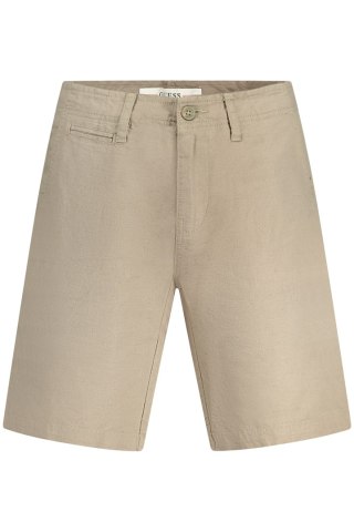 GUESS JEANS BERMUDY SPODNIE MĘSKIE BRĄZOWE (Marrone)