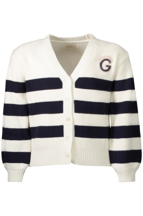 GUESS JEANS CARDIGAN DZIEWCZYNKA BIAŁY (Bianco) GUESS JEANS CARDIGAN DZIEWCZYNKA BIAŁY (Bianco)