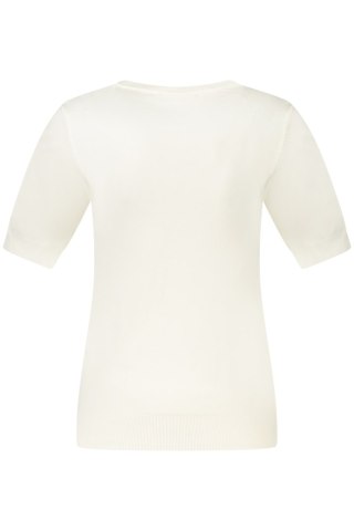 GUESS JEANS DAMSKI BIAŁY SWETER (Bianco)