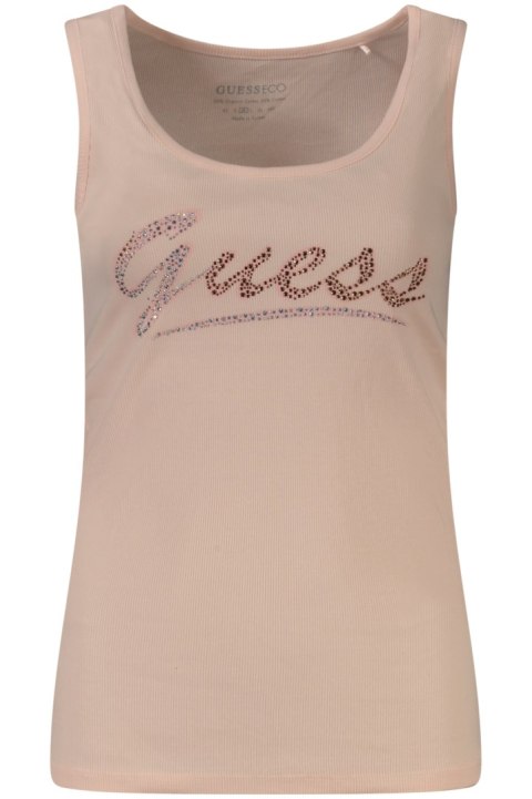 GUESS JEANS DAMSKI RÓŻOWY TANK TOP (Rosa) GUESS JEANS DAMSKI RÓŻOWY TANK TOP (Rosa)