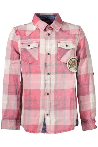 GUESS JEANS KOSZULKA Z DŁUGIM RĘKAWEM DZIECIĘCA CZERWONA (Rosso)