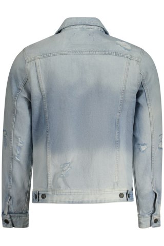 GUESS JEANS MĘSKA KURTKA SPORTOWA NIEBIESKA (Azzurro)