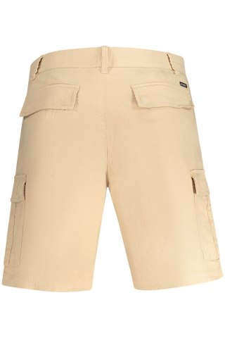 GUESS JEANS MĘSKIE SPODNIE BERMUDY BEŻOWE (Beige)