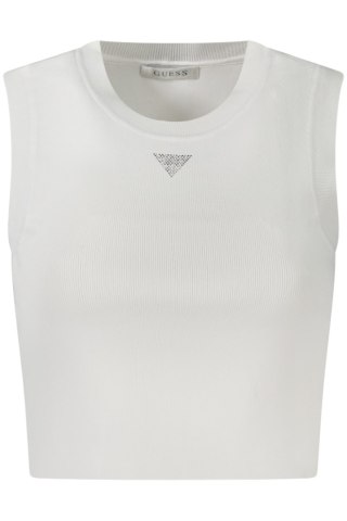 GUESS JEANS TANK TOP DAMSKI BIAŁY (Bianco)