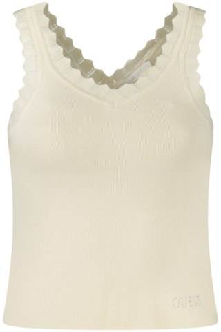 GUESS JEANS TANK TOP DAMSKI BIAŁY (Bianco)
