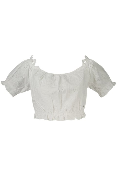 GUESS JEANS TOP DAMSKI BIAŁY (Bianco) GUESS JEANS TOP DAMSKI BIAŁY (Bianco)