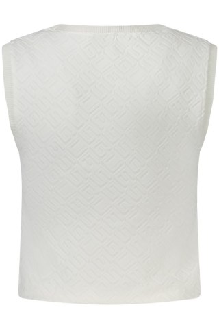 GUESS JEANS TOP DAMSKI BIAŁY (Bianco)