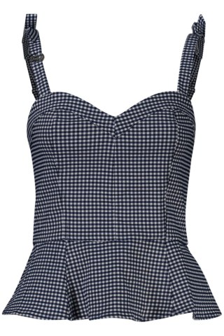 GUESS JEANS TOP DAMSKI NIEBIESKI (Blu)