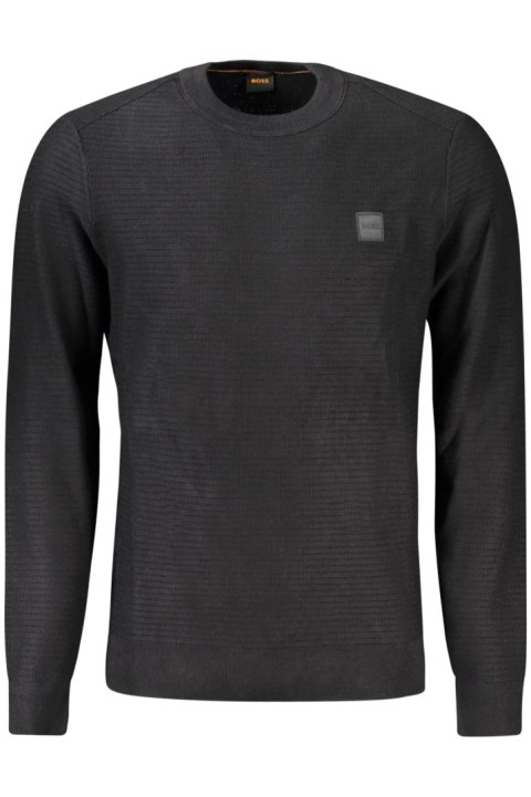 HUGO BOSS MĘSKI CZARNY SWETER (Nero) HUGO BOSS MĘSKI CZARNY SWETER (Nero)