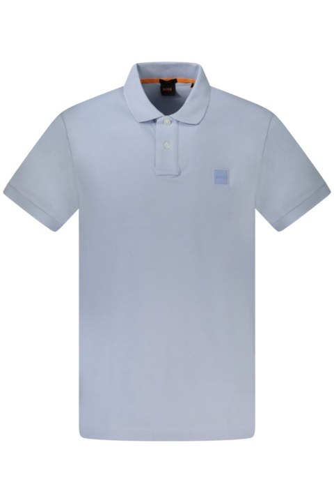 HUGO BOSS POLO KRÓTKI RĘKAW MĘSKI NIEBIESKI (Azzurro)