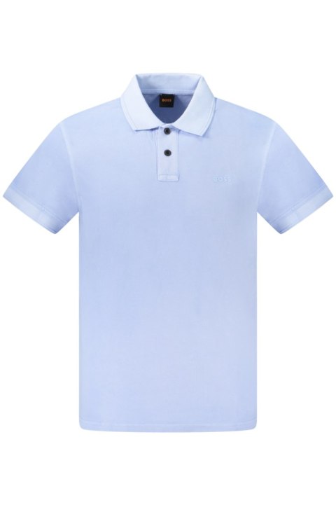 HUGO BOSS POLO KRÓTKI RĘKAW MĘSKI NIEBIESKI (Azzurro) HUGO BOSS POLO KRÓTKI RĘKAW MĘSKI NIEBIESKI (Azzurro)