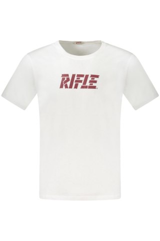 KOSZULKA Z KRÓTKIM RĘKAWEM RIFLE MĘSKA BIAŁA (Bianco)