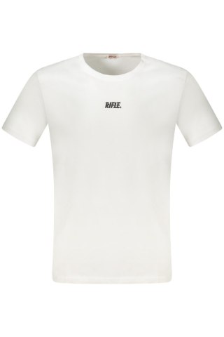 KOSZULKA Z KRÓTKIM RĘKAWEM RIFLE MĘSKA BIAŁA (Bianco)