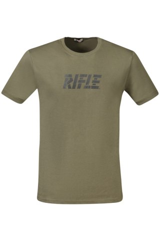 KOSZULKA Z KRÓTKIM RĘKAWEM RIFLE MĘSKA ZIELONA (Verde)