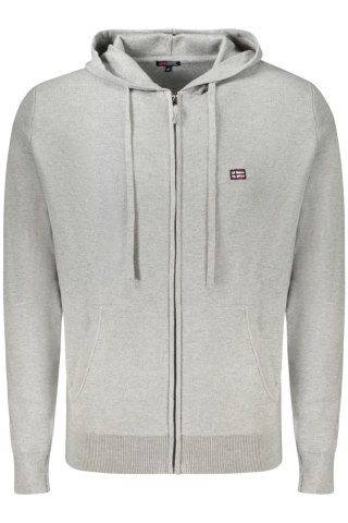 NORWEGIA 1963 MĘSKI KARDIGAN SZARY (Grigio)