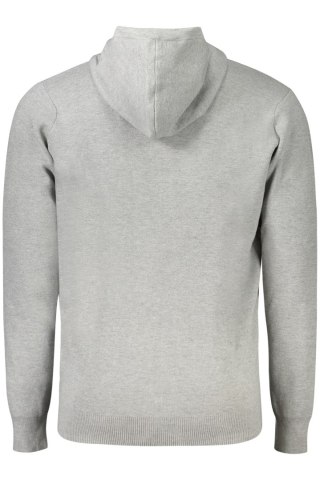 NORWEGIA 1963 MĘSKI KARDIGAN SZARY (Grigio)
