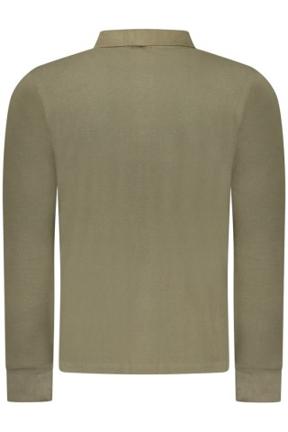 RIFLE POLO DŁUGI RĘKAW MĘSKI ZIELONY (Verde)