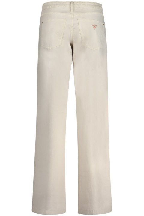 SPODNIE DAMSKIE GUESS JEANS BEŻOWE (Beige) SPODNIE DAMSKIE GUESS JEANS BEŻOWE (Beige)
