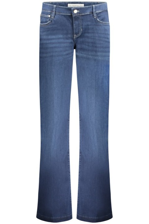 SPODNIE DAMSKIE GUESS JEANS W KOLORZE NIEBIESKIM (Blu) SPODNIE DAMSKIE GUESS JEANS W KOLORZE NIEBIESKIM (Blu)