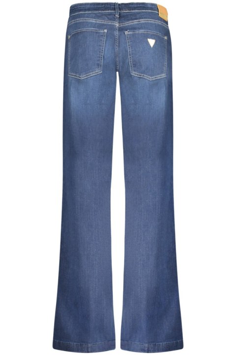 SPODNIE DAMSKIE GUESS JEANS W KOLORZE NIEBIESKIM (Blu) SPODNIE DAMSKIE GUESS JEANS W KOLORZE NIEBIESKIM (Blu)