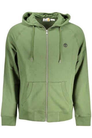 TIMBERLAND MĘSKA BLUZA Z ROZPINANYM TYŁEM ZIELONA (Verde)