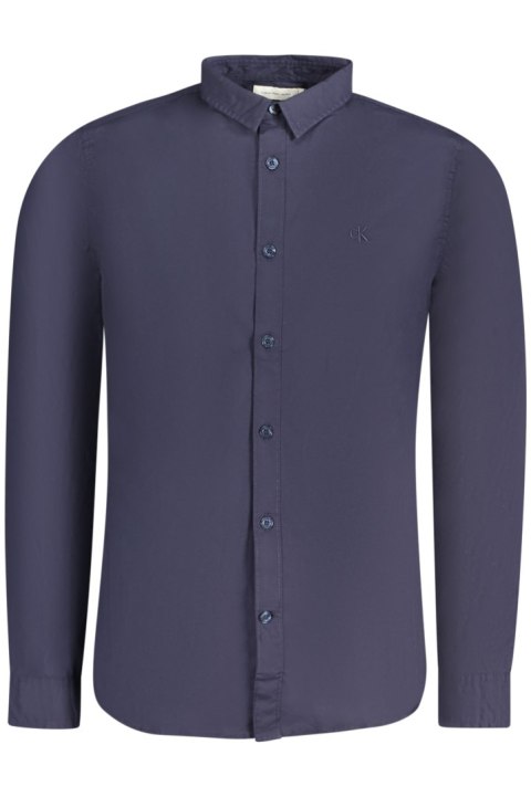 CALVIN KLEIN KOSZULA Z DŁUGIM RĘKAWEM MĘSKA NIEBIESKA (Blu) CALVIN KLEIN KOSZULA Z DŁUGIM RĘKAWEM MĘSKA NIEBIESKA (Blu)