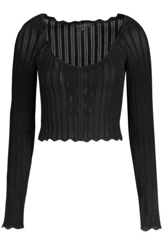 GUESS JEANS DAMSKI CZARNY SWETER (Nero)