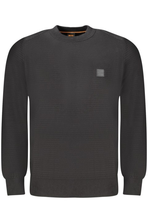 HUGO BOSS MĘSKI CZARNY SWETER (Nero) HUGO BOSS MĘSKI CZARNY SWETER (Nero)