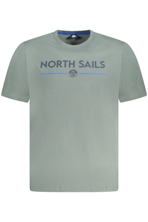 NORTH SAILS KOSZULKA Z KRÓTKIM RĘKAWEM MĘSKA ZIELONA (Verde)
