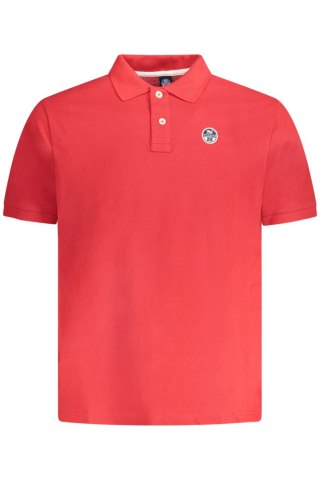 NORTH SAILS MĘSKA KOSZULKA POLO Z KRÓTKIM RĘKAWEM CZERWONA (Rosso)