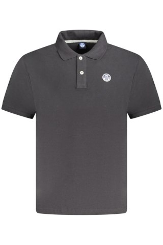 NORTH SAILS MĘSKA KOSZULKA POLO Z KRÓTKIM RĘKAWEM W KOLORZE CZARNYM (Nero)