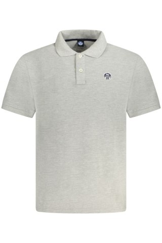 NORTH SAILS MĘSKA KOSZULKA POLO Z KRÓTKIM RĘKAWEM W KOLORZE SZARYM (Grigio)