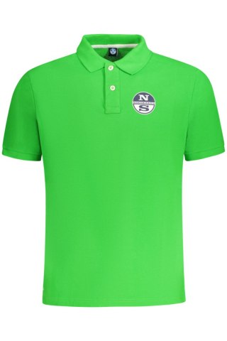 NORTH SAILS MĘSKA KOSZULKA POLO Z KRÓTKIM RĘKAWEM W KOLORZE ZIELONYM (Verde)
