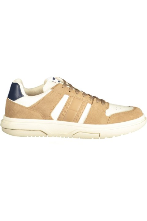 TOMMY HILFIGER MĘSKIE OBUWIE SPORTOWE BEŻOWE (Beige) TOMMY HILFIGER MĘSKIE OBUWIE SPORTOWE BEŻOWE (Beige)