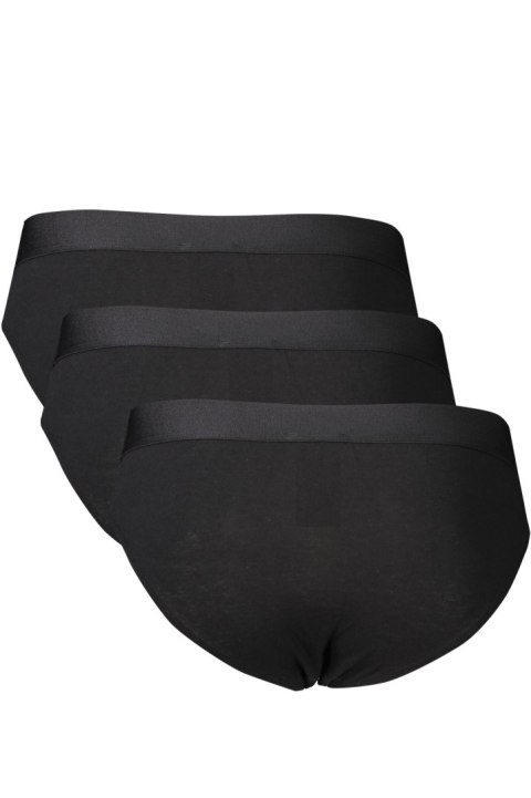 BIKKEMBERGS CZARNE MĘSKIE SLIPSY (Nero)