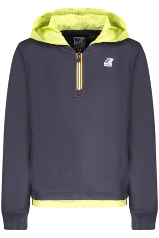 BLUZA K-WAY BEZ ZAMKA DZIECIĘCA NIEBIESKA (Blu)