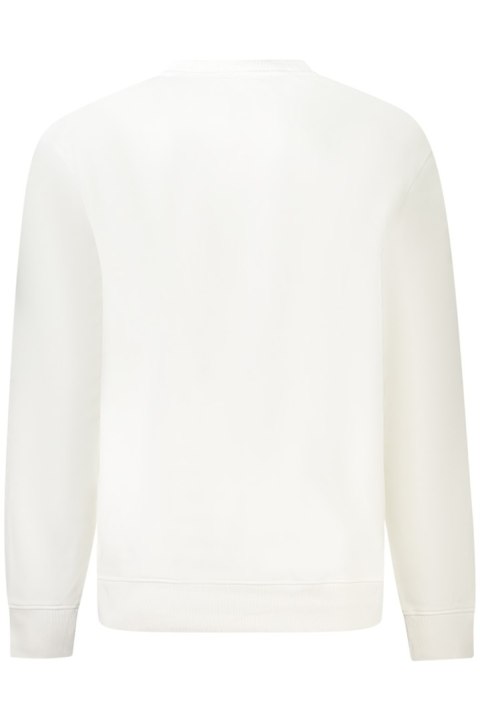 BLUZA K-WAY BEZ ZAMKA MĘSKA BIAŁA (Bianco)